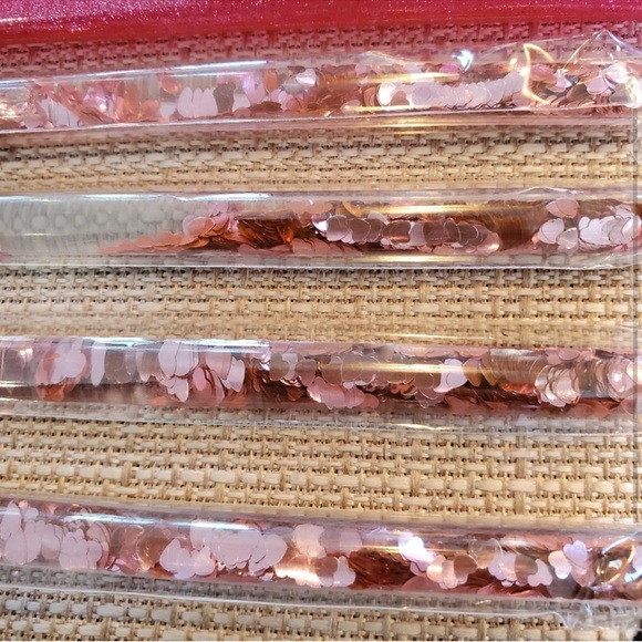 Glamierre Pink Makeup Brush Set of 4 - Picture 6 of 11